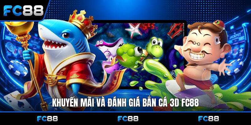 Bắn Cá 3D Fc88: Trải Nghiệm Đổi Thưởng Trực Tuyến